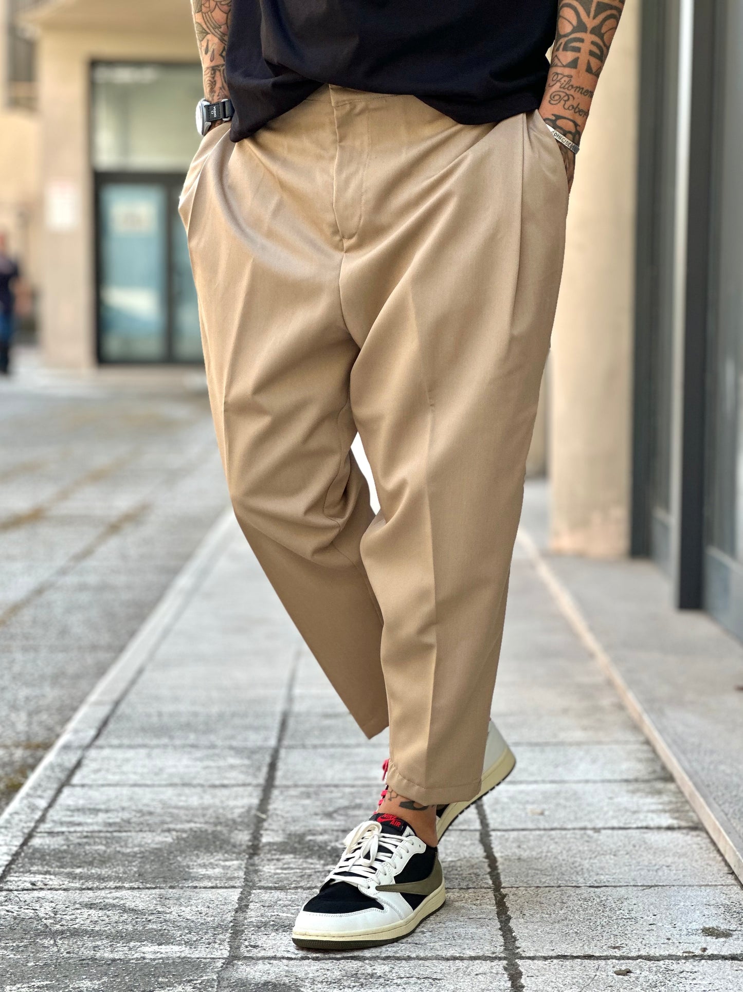 Pantalone Kid NJB beige