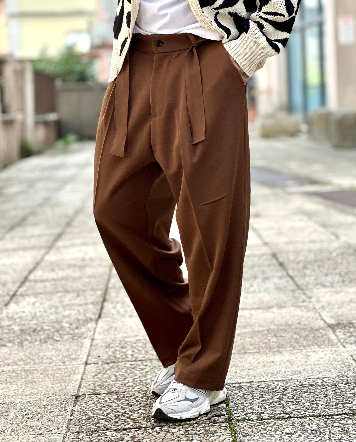 Pantalone Kop NJB marrone