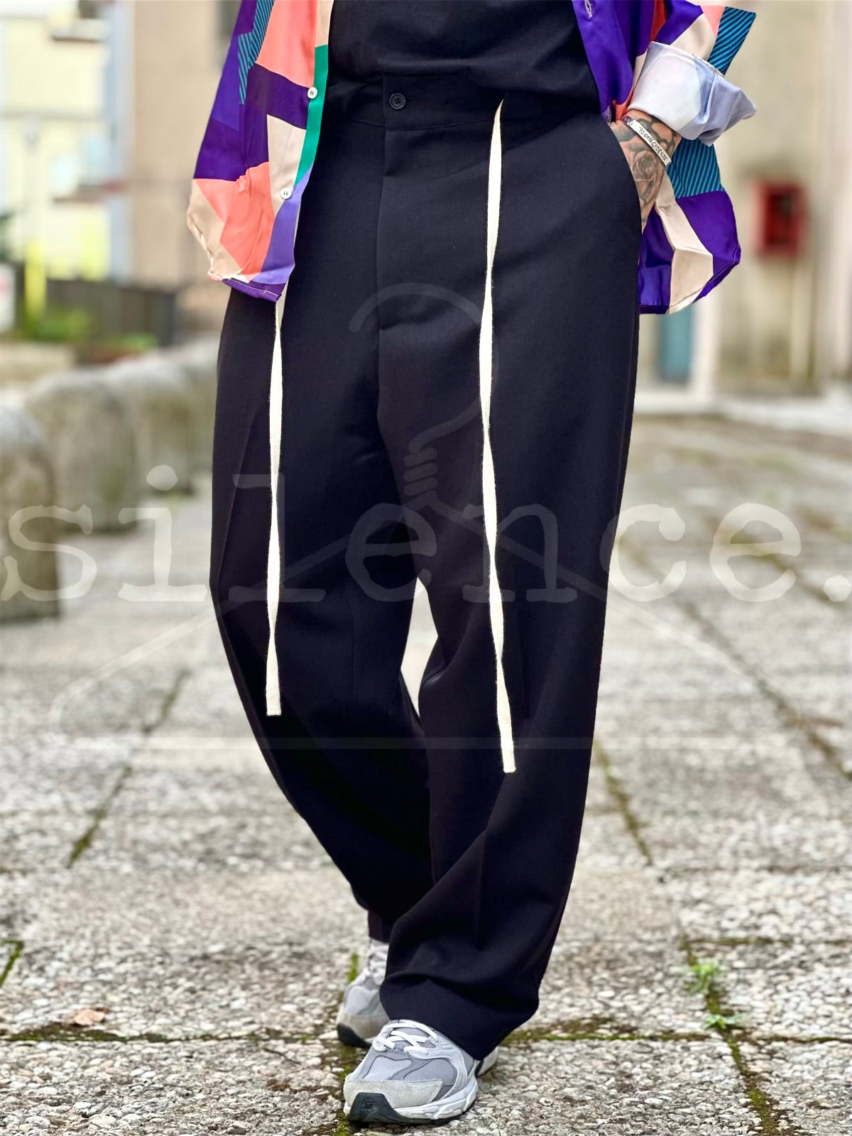 Pantalone Bonsai NJB nero