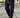 Pantalone tuta nero fondo ampio NJB