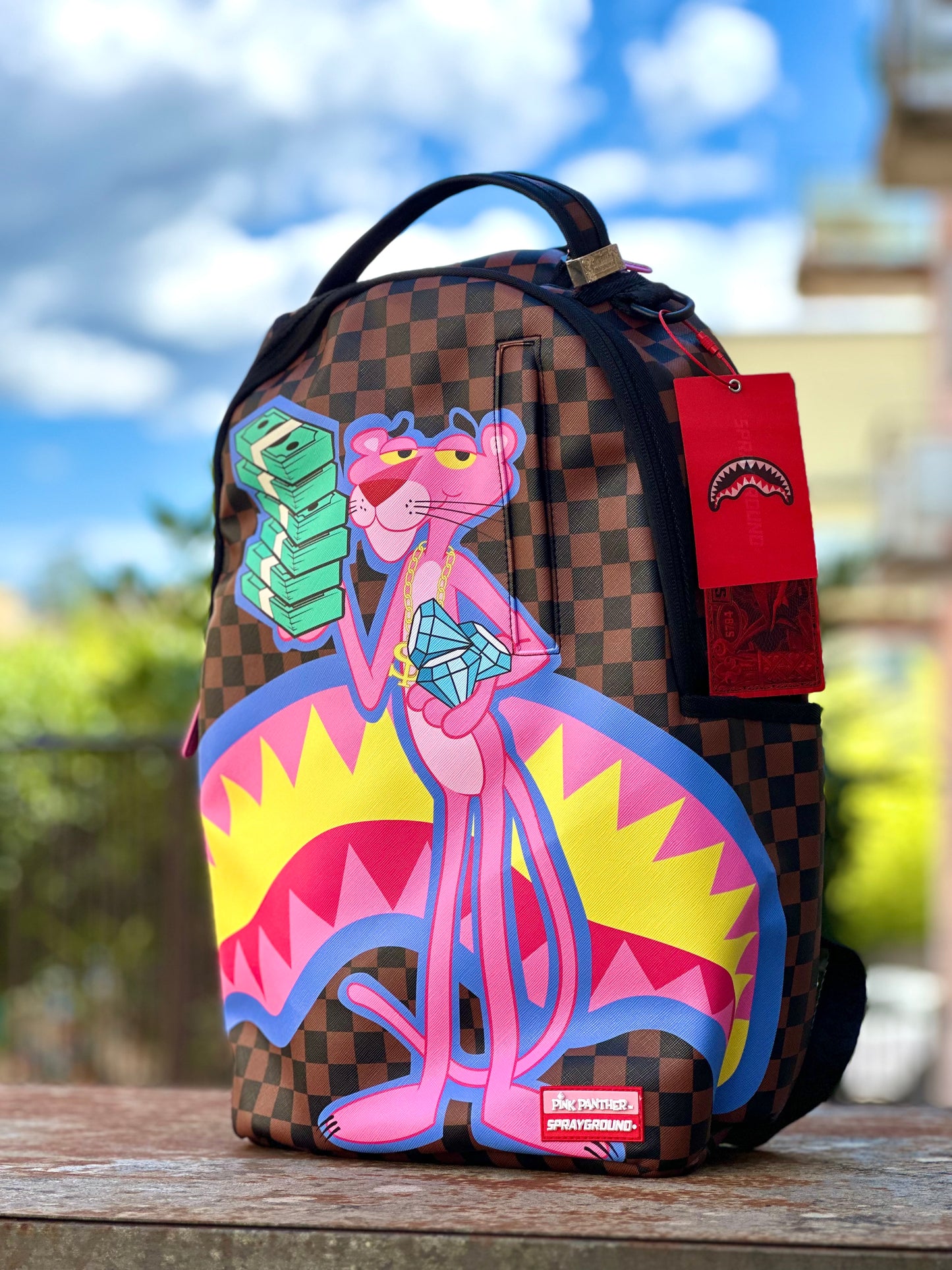 ZAINO SPRAYGROUND PINK PANTHER REVEAL BACKPACK ROSA