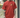 T shirt Red ocra con logo dietro Vans