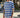 T shirt a righe bianca e blu Njb