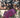 Sprayground Metallic Pink Metallic Drip astuccio rosa