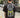 T shirt con logo laterale e stampa dietro DOLLY NOIRE