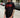 T shirt nera con scritta Lover rossa Njb